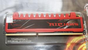 Ram DDR3 Gskill RipJaws 4G bus 1600 ( tản nhiệt đỏ )