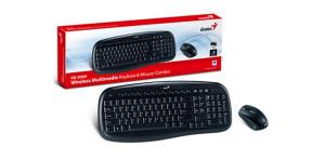 Combo Keyboard Mouse Wireless Genius KB-8000