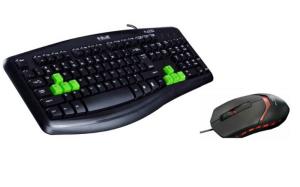 Combo Keyboard - Mouse : E - BLUE Gaming - USB