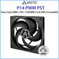 Quạt Arctic P14 PWM PST, 14cm, 4 pin PWM + PST,  1700 RPM, 72.8 CFM, 2.4mmH2O.