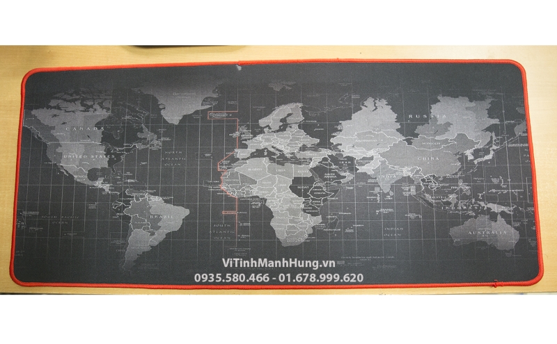 * Mouse Pad World Map - Bàn di chuột bản đồ 70 / 80 / 90cm *