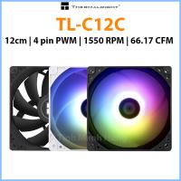 Quạt Thermalright TL-C12C, 12cm, 4 pin PWM, 1550 RPM, 66.17 CFM, hàng mới – không hộp.